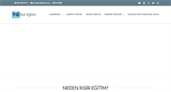 Desktop Screenshot of iksiregitim.com